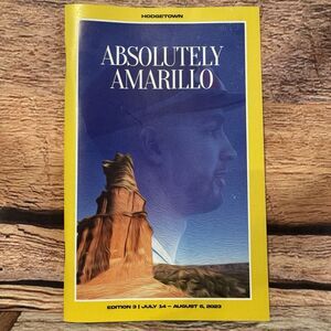 Amarillo Sod Poodles Hodgetown Game Day Program Magazine 2023 MiLB Baseball